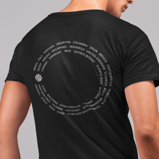 Camiseta MegaJogos Círculo Internacional