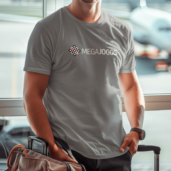 Camiseta Logotipo MegaJogos