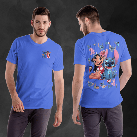 T-shirt Premium Lilo & Stitch