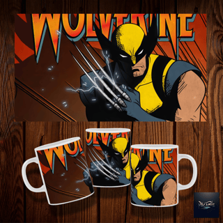 Nome do produto Caneca X-men Wolverine