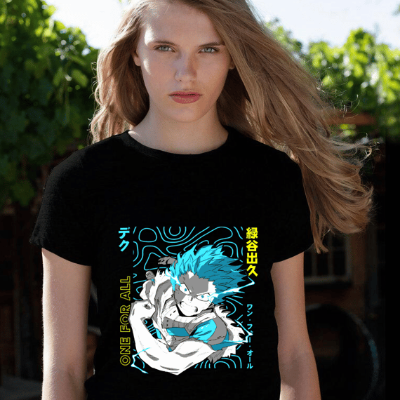 T-shirt Feminino My Hero One For All