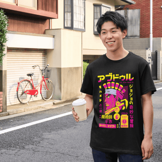Nome do produto T-shirt JoJo Mohammed Avdol