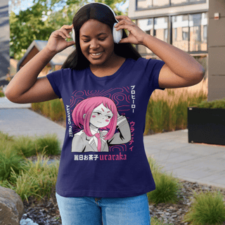 Nome do produto T-shirt Premium My Hero Ochaco Uraraka