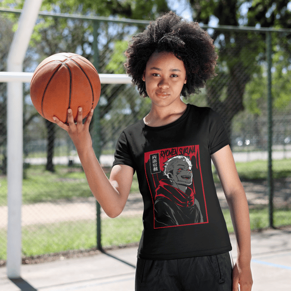 T-shirt Premium Feminino Ryomen Sukuna JJK