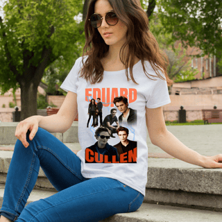 Nome do produto T-shirt Eduard Cullen Crepúsculo