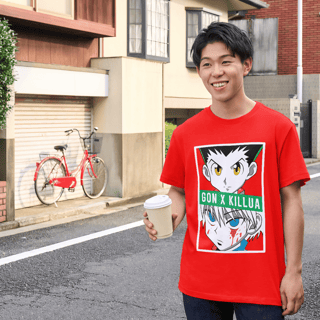 Nome do produto T-shirt Unissex HunterxHunter Gon x Killua