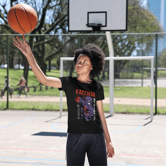 T-shirt Feminino My Hero Kacchan