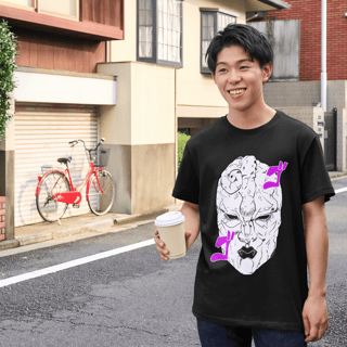 Nome do produto T-shirt Premium JoJo's Bizarre Adventure Stone Mask
