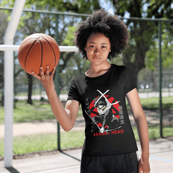 T-shirt Feminino My Hero Shota Aizawa