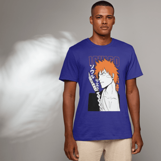 Nome do produto T-shirt Premium Bleach Ichigo