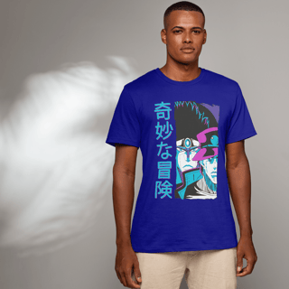 Nome do produto T-shirt Premium JoJo Bizarre Dventure