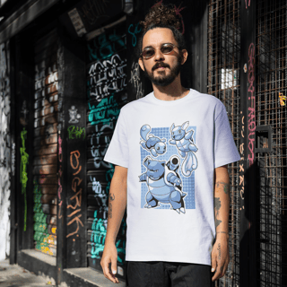 Nome do produto T-shirt Quality Pokémon Blastoise 