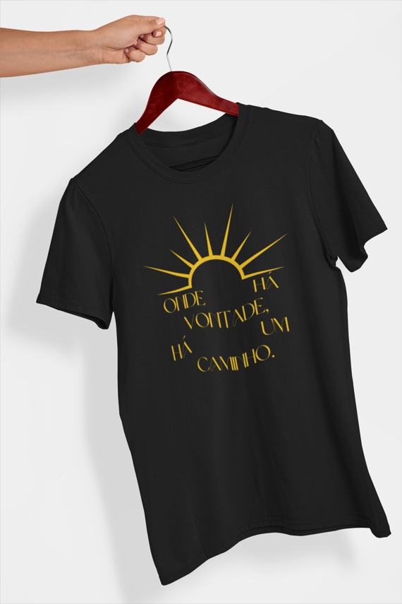 Camisa Clássica - Onde há vontade, há um caminho.