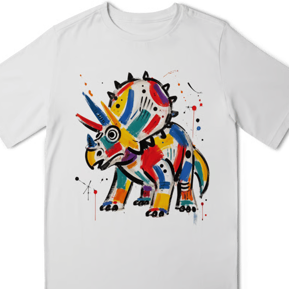 Triceratops em Cores (10 a 14 anos)