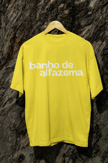 Nome do produto Camiseta Estonada Letra Única Baianidade Banho de Alfazema