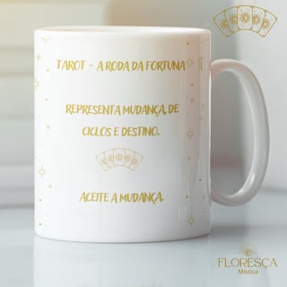 Nome do produto Coleção 22 Arcanos do Tarot - A Roda da Fortuna