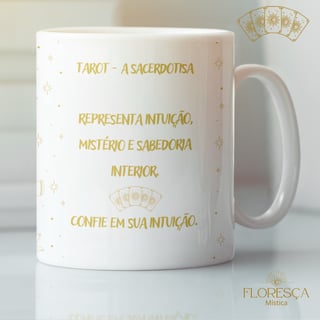 Nome do produto Coleção 22 Arcanos do Tarot - A sacerdotisa