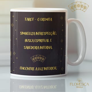 Nome do produto Coleção 22 Arcanos do Tarot Black - O Eremita