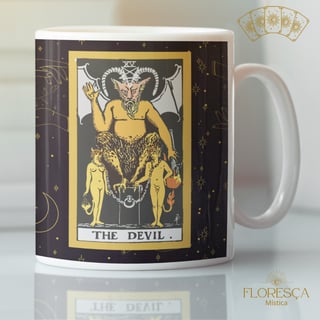 Coleção 22 Arcanos do Tarot Black - O Diabo