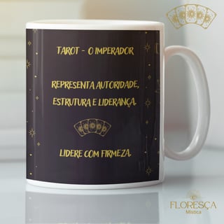 Nome do produto Coleção 22 Arcanos do Tarot Black - O Imperador