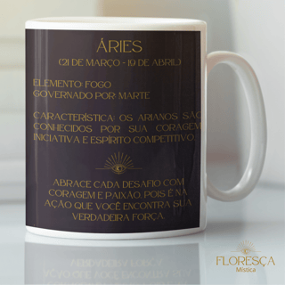 Nome do produto Coleção Astrologia Encantada - Áries