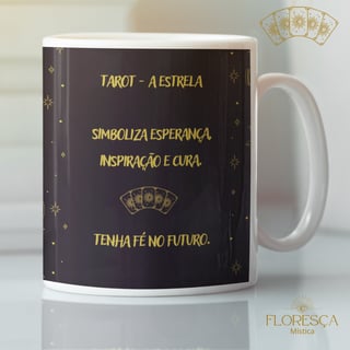 Nome do produto Coleção 22 Arcanos do Tarot Black - A Estrela