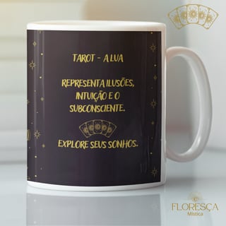 Nome do produto Coleção 22 Arcanos do Tarot Black - A Lua