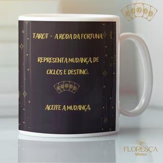 Nome do produto Coleção 22 Arcanos do Tarot Black - A Roda da Fortuna