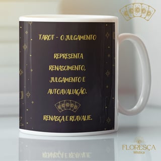 Nome do produto Coleção 22 Arcanos do Tarot Black - O Julgamento