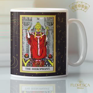 Coleção 22 Arcanos do Tarot Black - O Hierofante