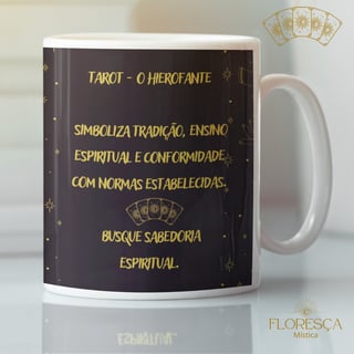 Nome do produto Coleção 22 Arcanos do Tarot Black - O Hierofante