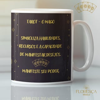 Nome do produto Coleção 22 Arcanos do Tarot Black - O Mago
