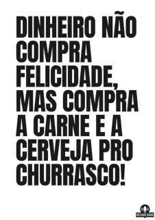Nome do produto Camiseta divertida com frase 