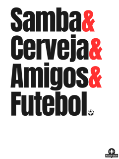Nome do produto Camiseta feminina samba frase 