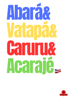Nome do produto Camiseta Delícias da Bahia, com a frase 