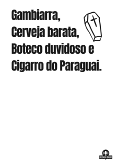 Nome do produto Camiseta de botequeiro com frase 