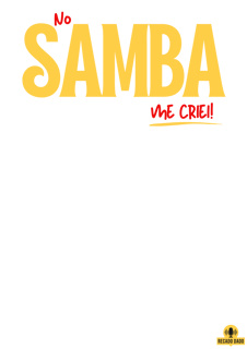 Nome do produto Camiseta de sambista com frase 