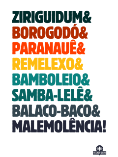 Nome do produto Camiseta regata com as expressões brasileiras 