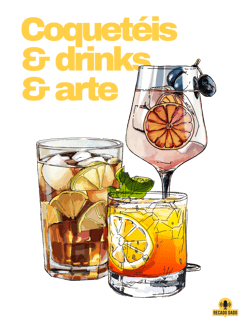 Nome do produto Camiseta feminina de barman com coqueteis, drinks e arte, com estampa de lindos e deliciosos drinks.