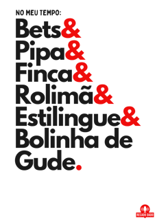 Nome do produto Camiseta retrô brincadeiras da minha infância: bets, pipa, pião, finca, rolimã, estilingue, bolinha de gude.
