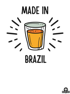 Nome do produto A combinação perfeita: camiseta 'Made in Brazil' com estampa de copo americano, um verdadeiro símbolo da cultura brasileira!