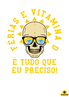 Nome do produto Camiseta com estampa de caveira e frase divertida 