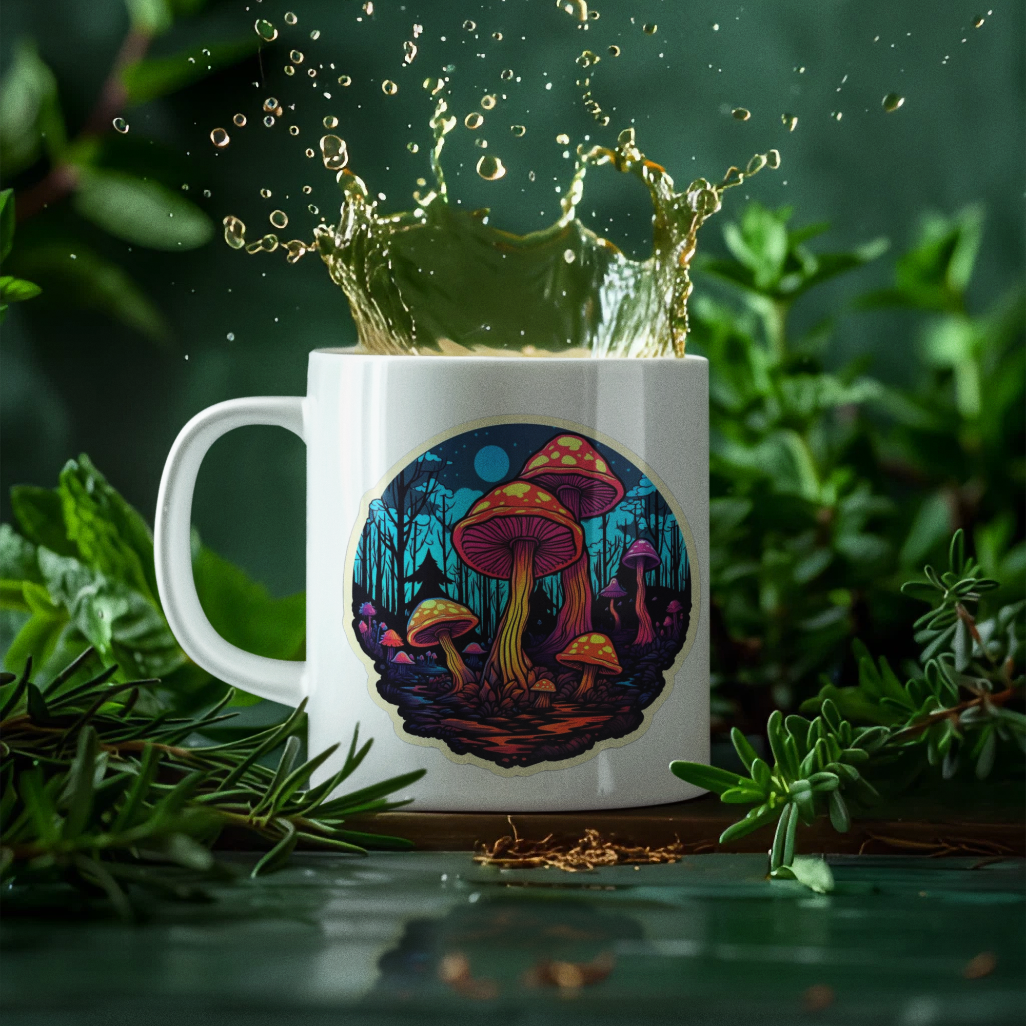 Caneca Magic Mushroom