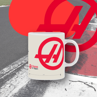 Caneca Colecionável F1 2025 - Hass