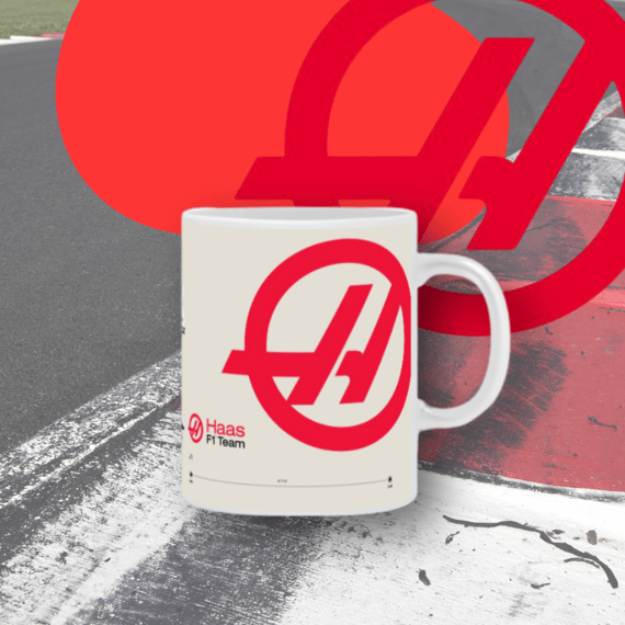 Caneca Colecionável F1 2025 - Hass
