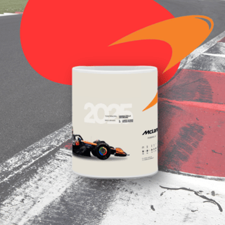 Nome do produto Caneca Colecionável F1 2025 - McLaren