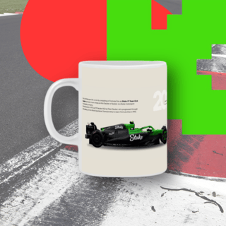 Nome do produto Caneca Colecionável F1 2025 - Stake Sauber