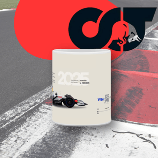 Nome do produto Caneca Colecionável F1 2025 - Racing Bulls