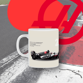 Nome do produto Caneca Colecionável F1 2025 - Hass