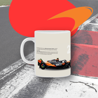 Nome do produto Caneca Colecionável F1 2025 - McLaren